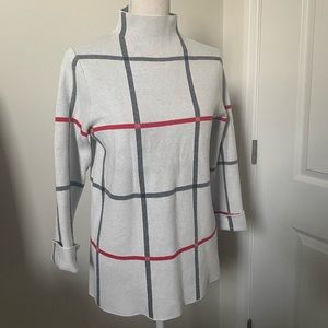 Tahari Long Sleeve Turtle Neck MEDIUM